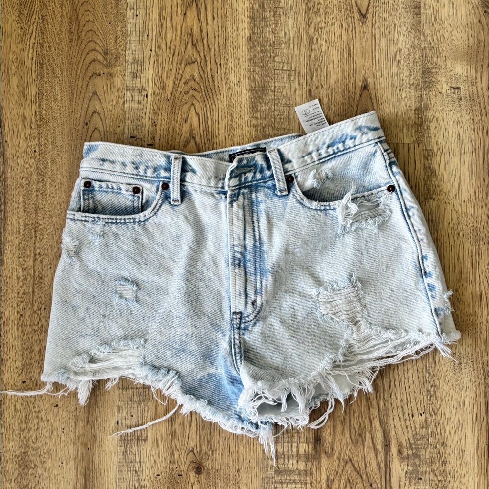 Abercrombie & Fitch Annie high rise shorts size 6 (28) EUC